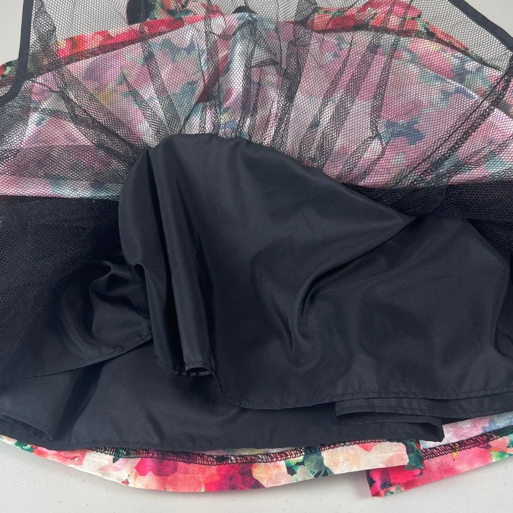 Pastourelle by Pippa & Julie Satin Floral Full Skirt‎ Dress sz 2T EUC